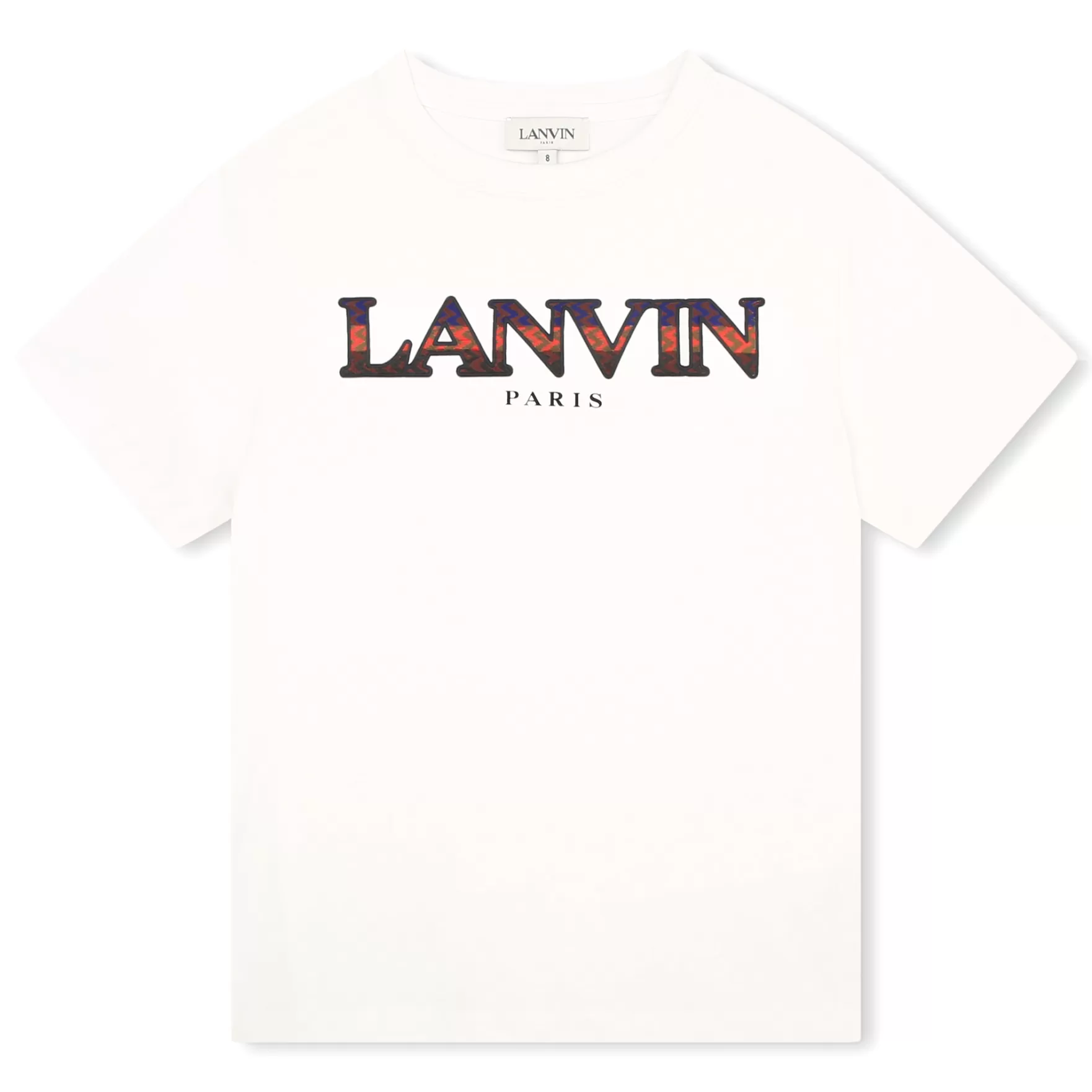 Jongen LANVIN T-Shirt Met Meerkleurig Logo