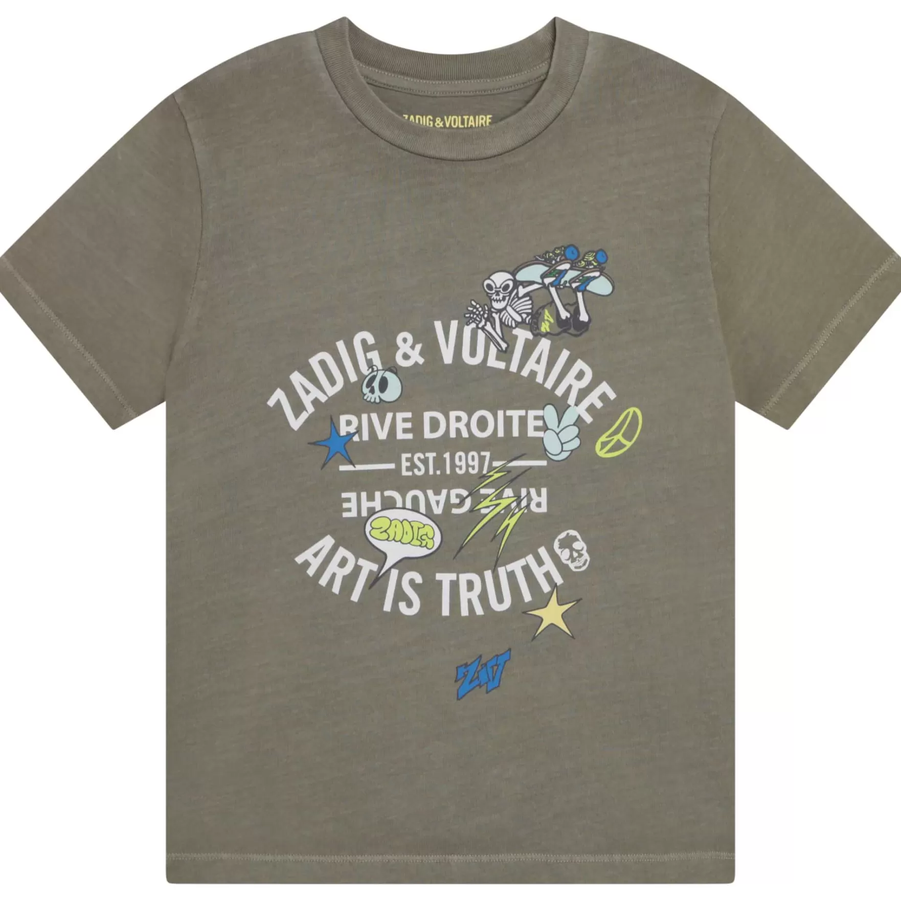 Jongen ZADIG & VOLTAIRE T-Shirt Met Print