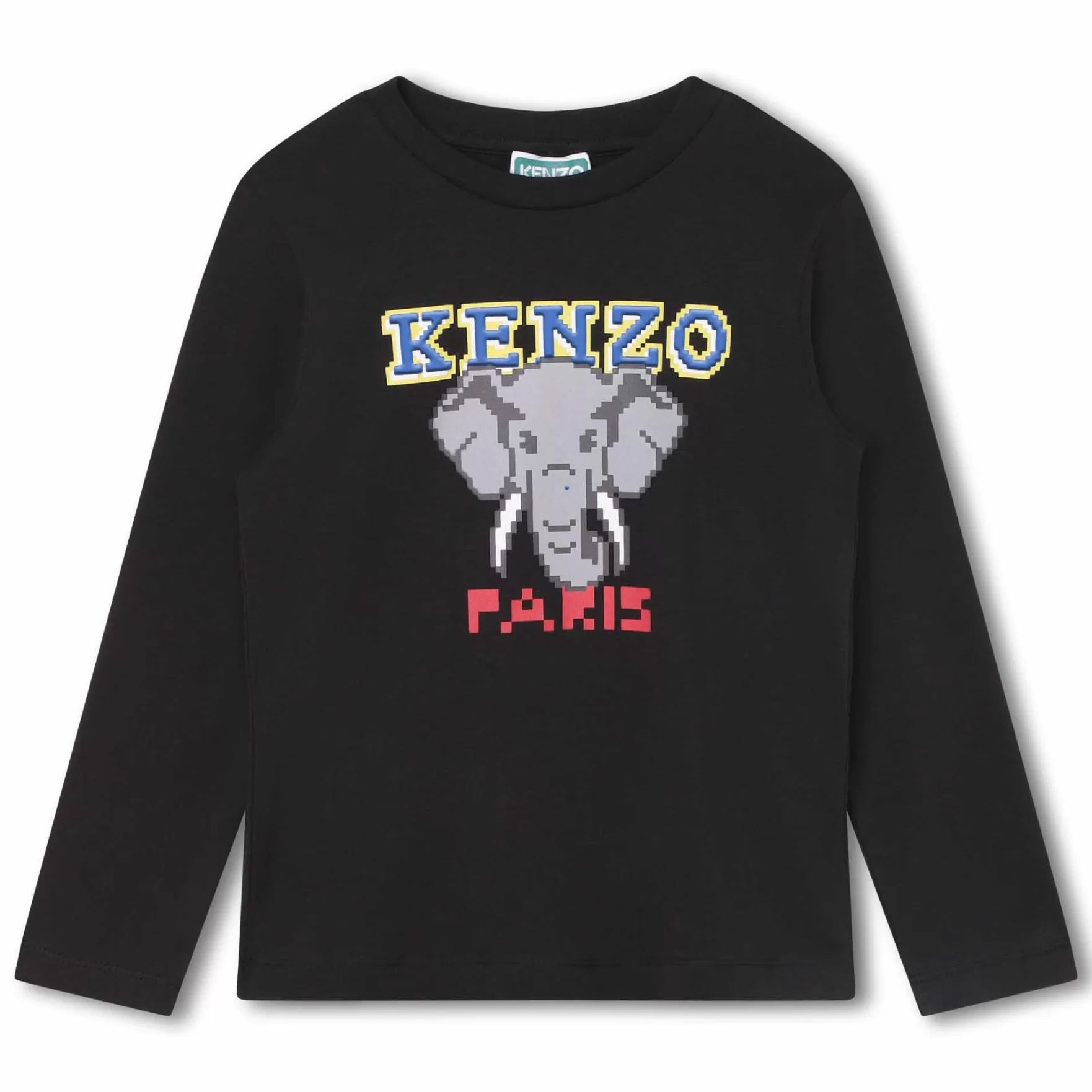 Jongen KENZO KIDS T-Shirt Met Print In Relief