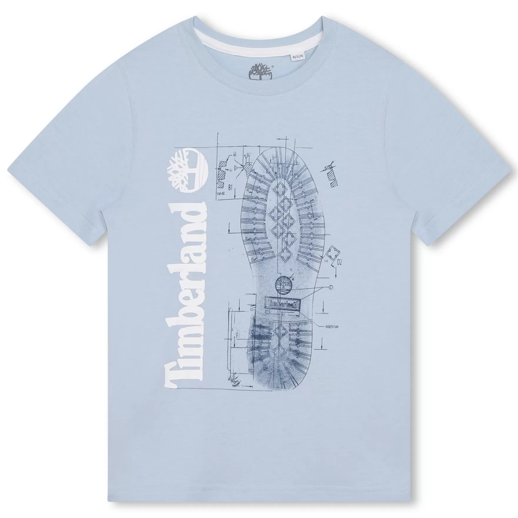 Jongen TIMBERLAND T-Shirt Met Schoenprint