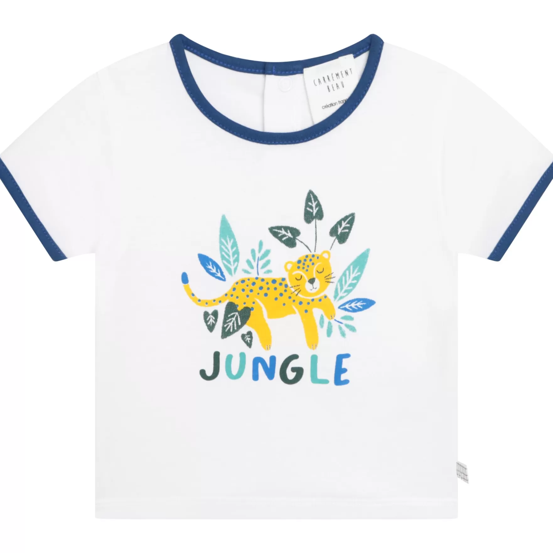 Jongen CARREMENT BEAU T-Shirt Met Tijgerprint