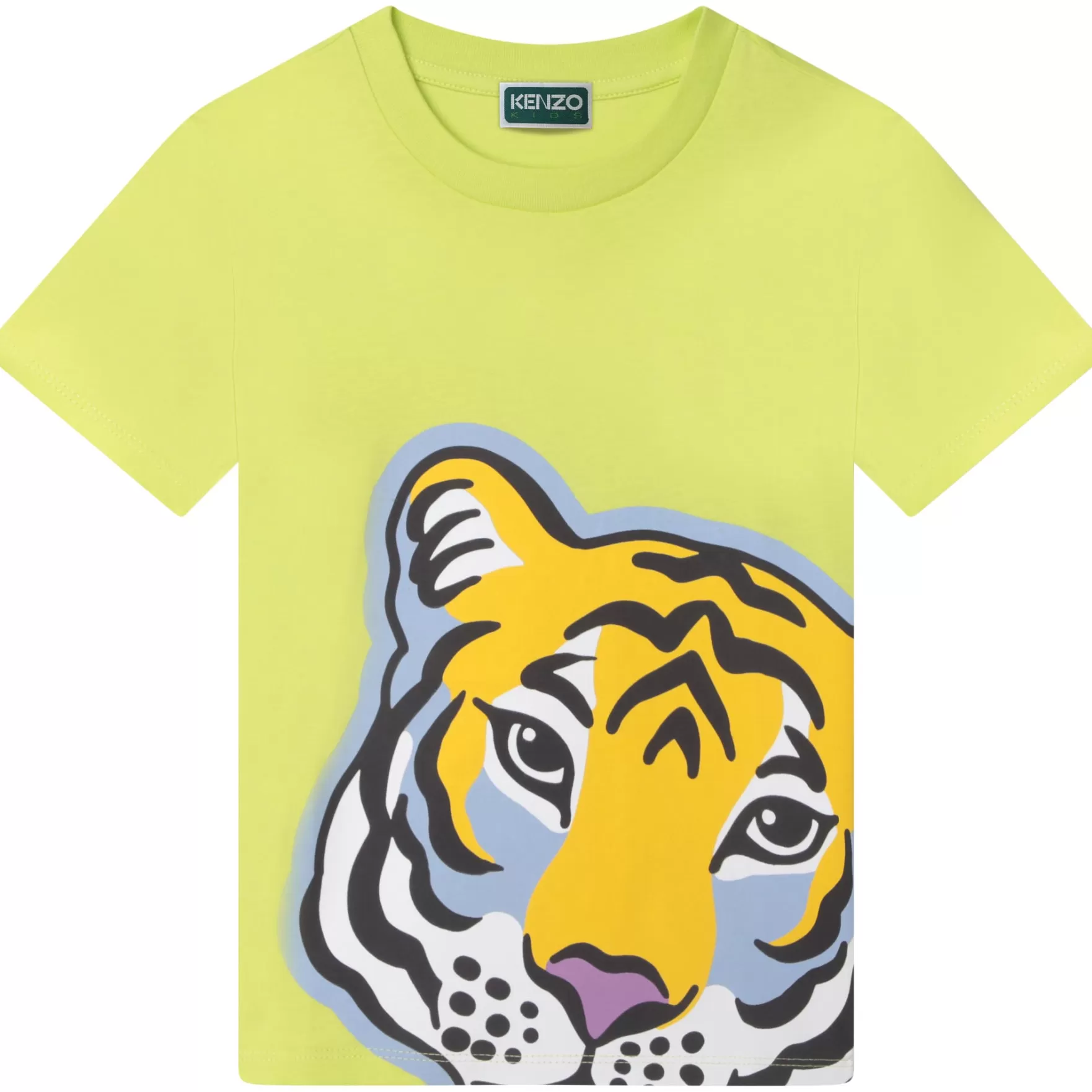 Jongen KENZO KIDS T-Shirt Met Tijgerprint