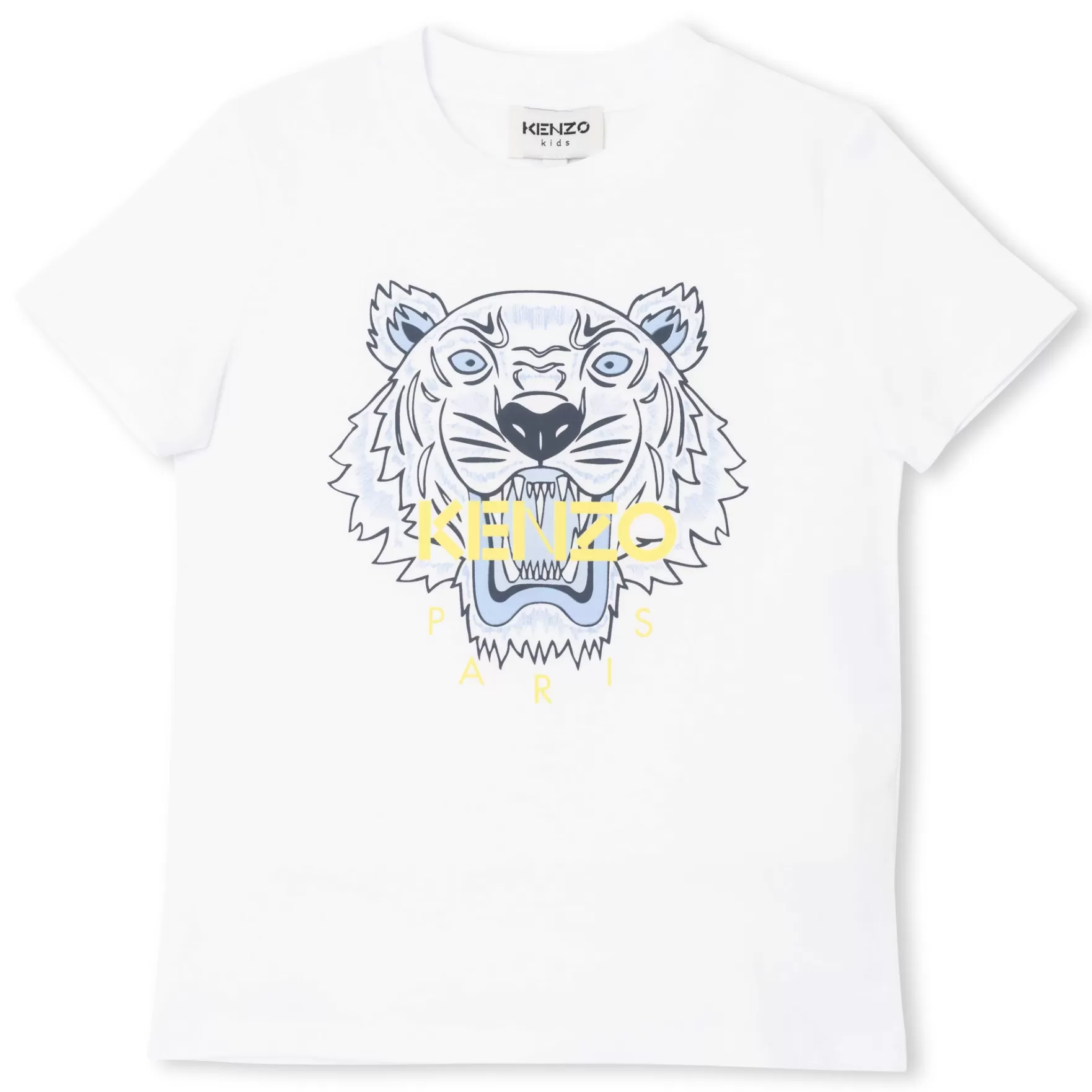 Jongen KENZO KIDS T-Shirt Met Tijgerprint