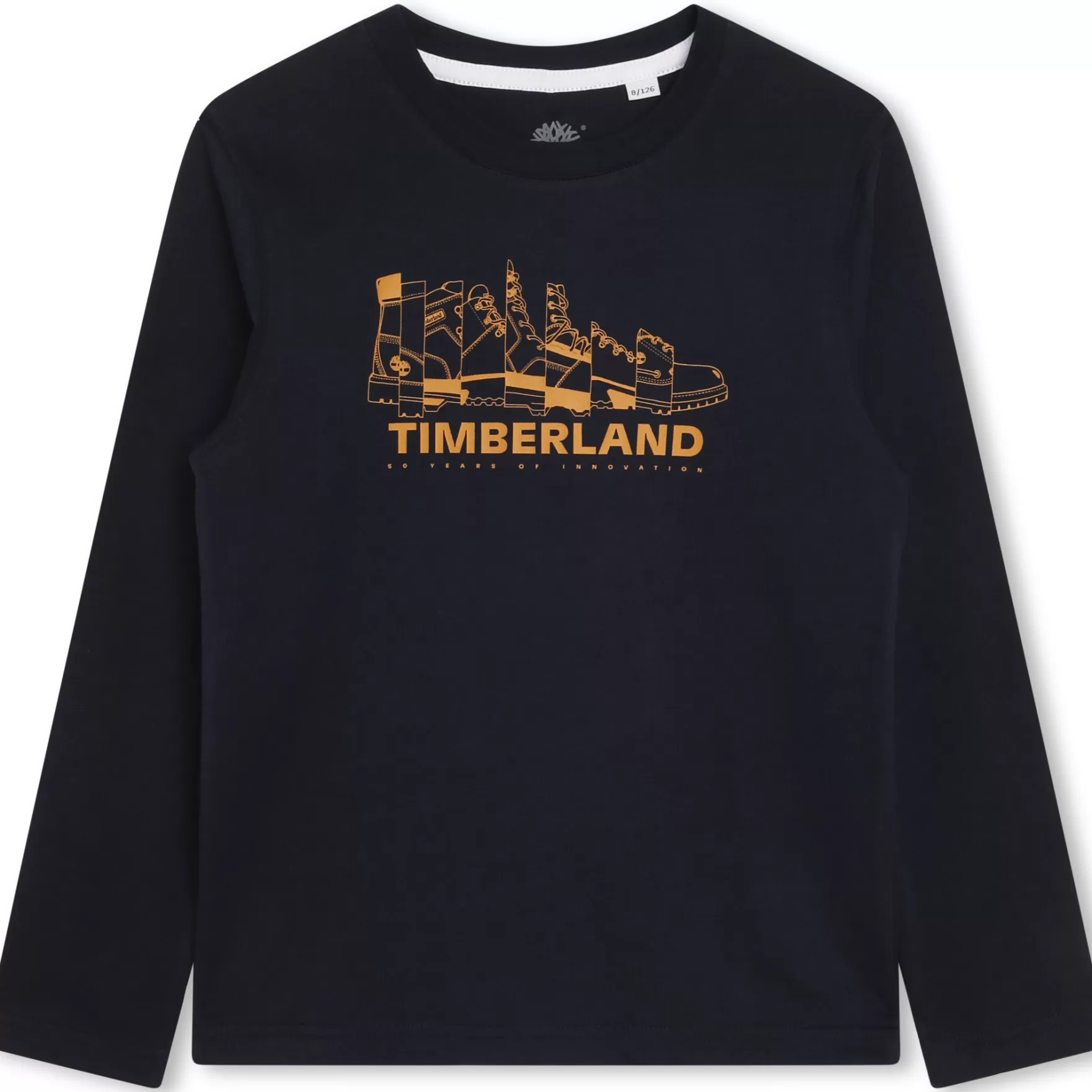 Jongen TIMBERLAND T-Shirt Met Yellow Boot-Print