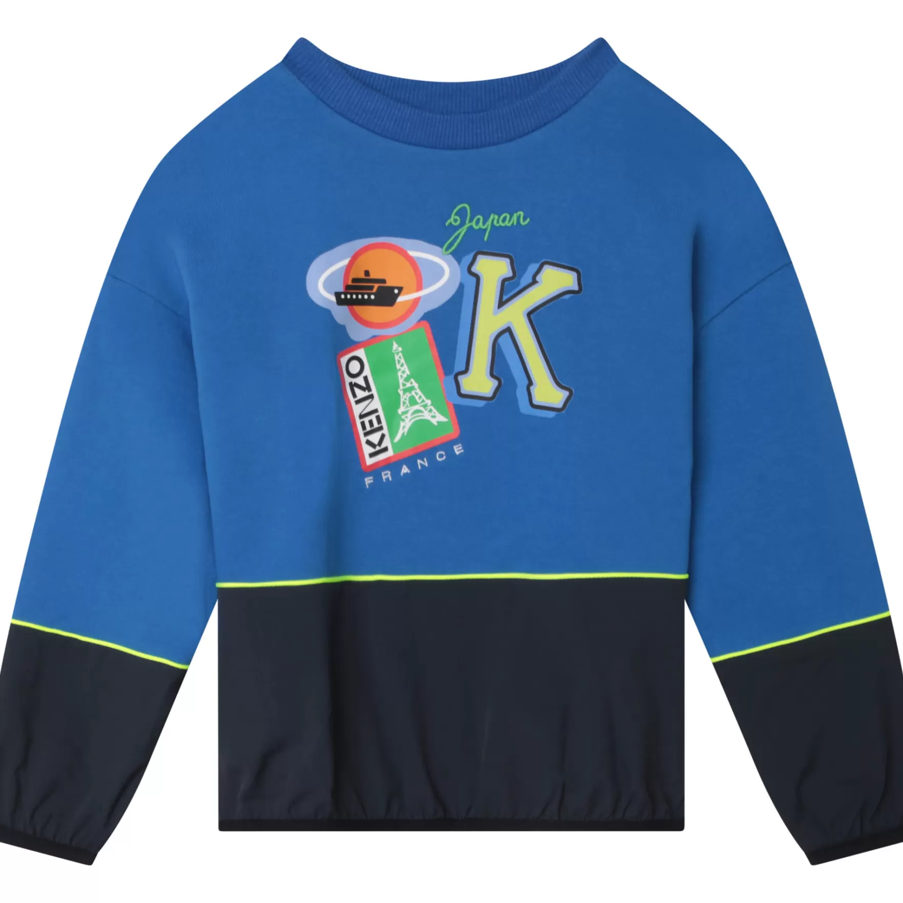 Jongen KENZO KIDS Tweekleurig Sweatshirt