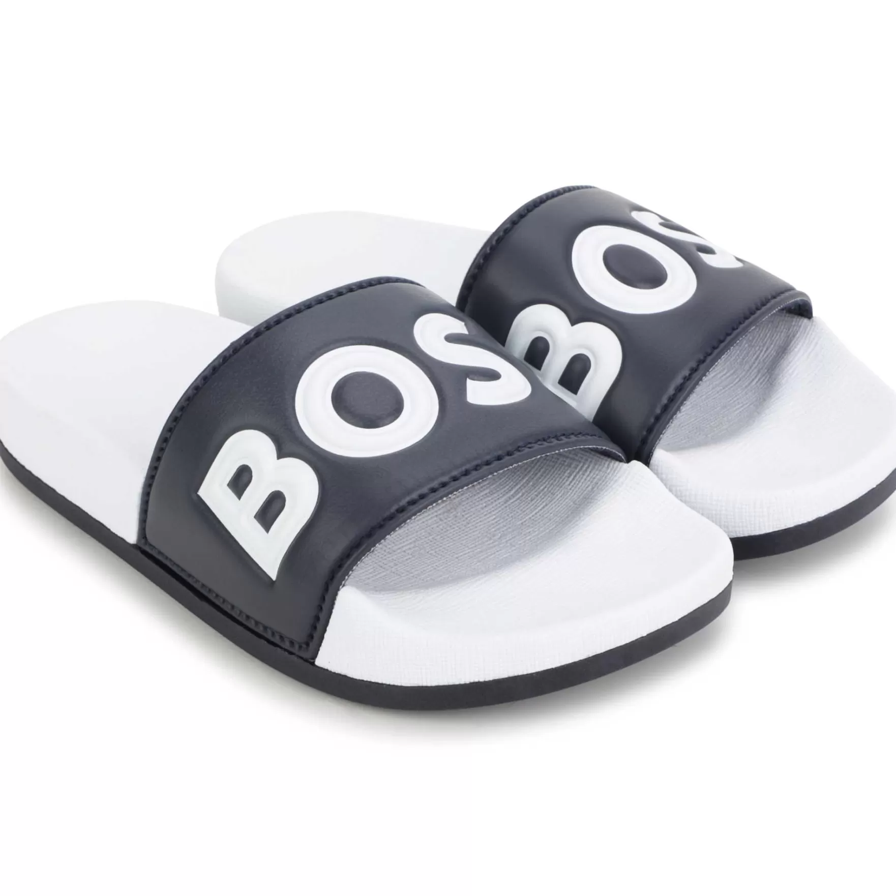 Jongen BOSS Tweekleurige Slippers