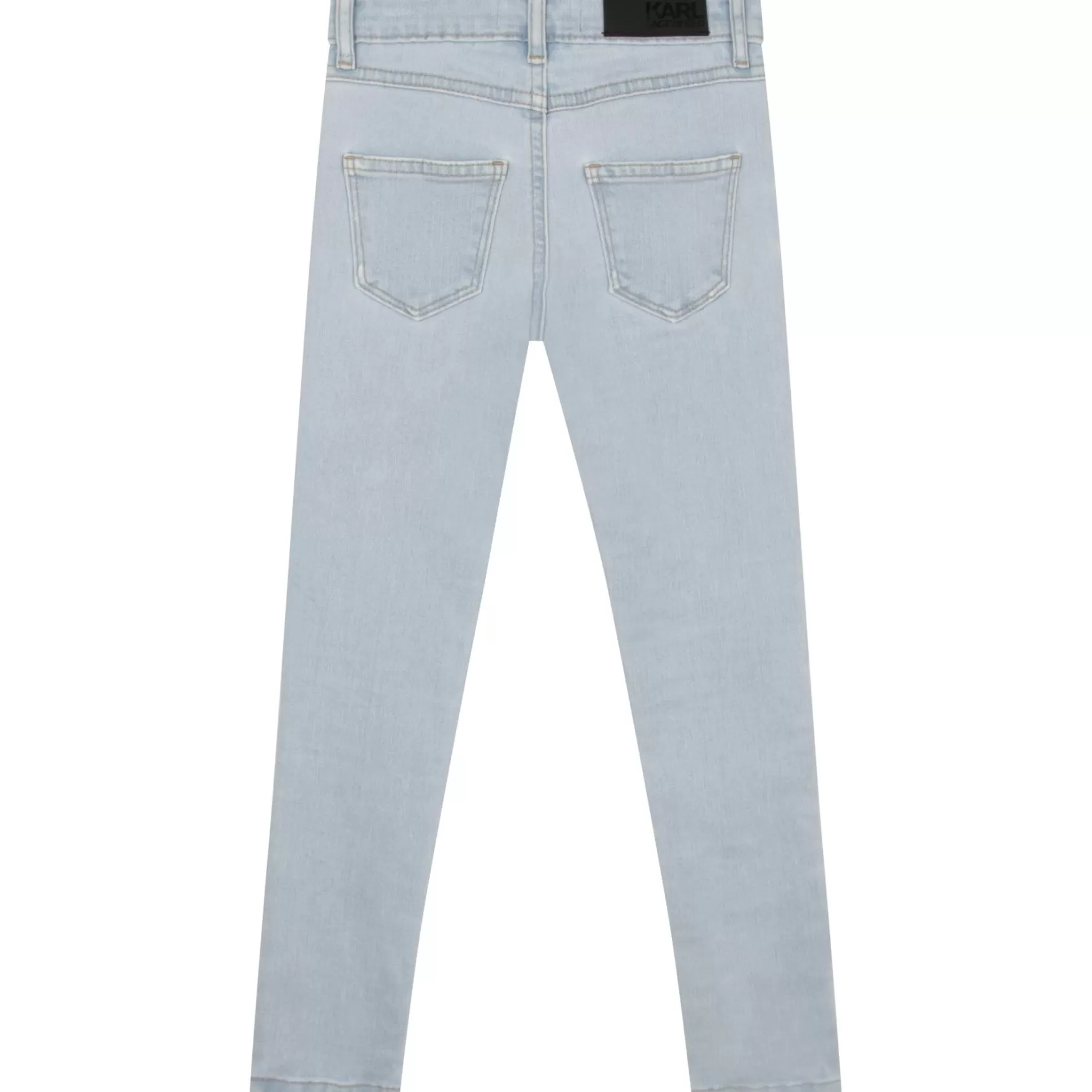 Meisje KARL LAGERFELD KIDS Verwassen Skinny Jeans