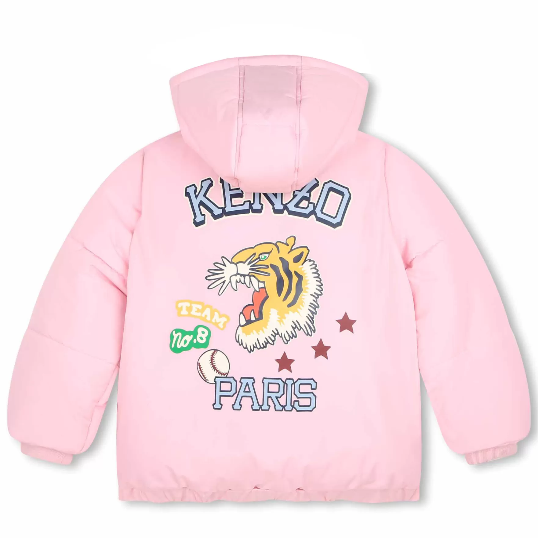 Meisje KENZO KIDS Waterafstotende Anorak