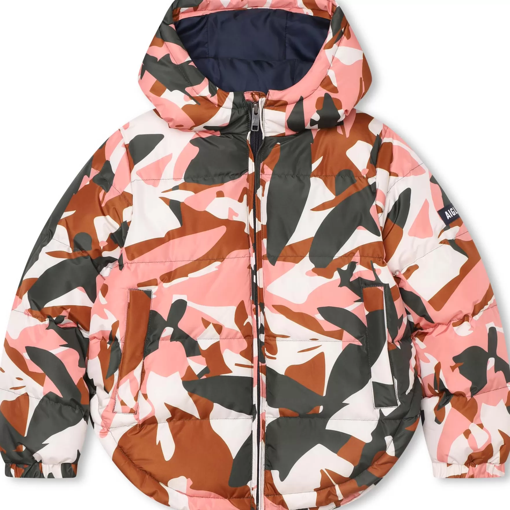 Meisje AIGLE Waterdichte Anorak, Capuchon