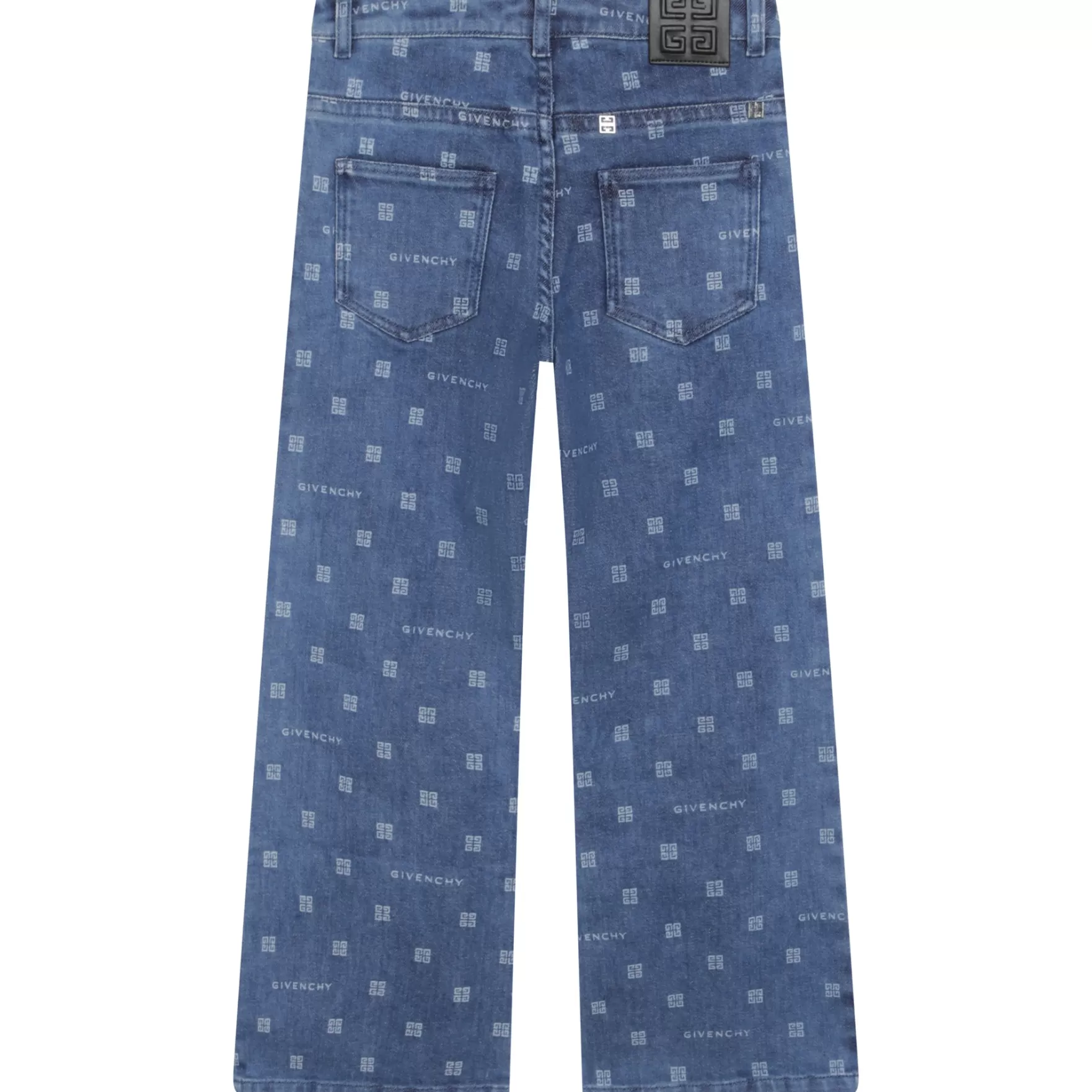 Meisje GIVENCHY Wijde Jeans Met Motieven